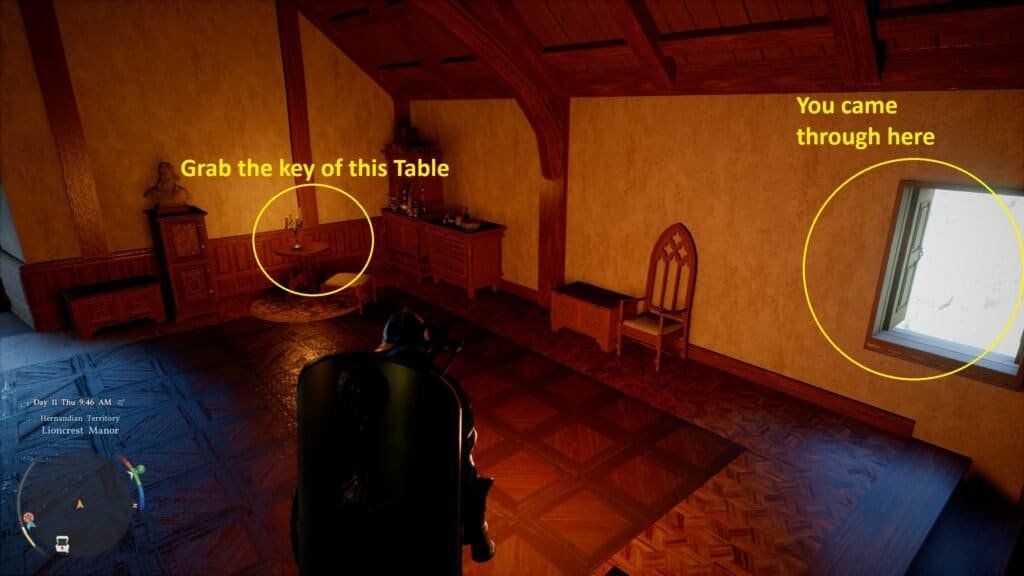 Grab the Key of the Table