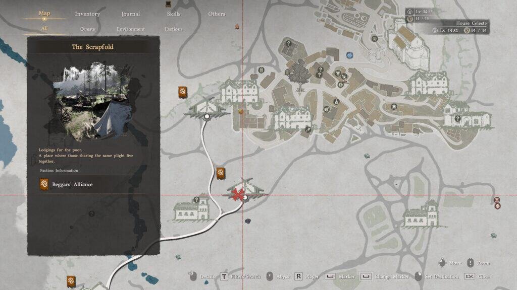 Return of the Comrade Starting Location