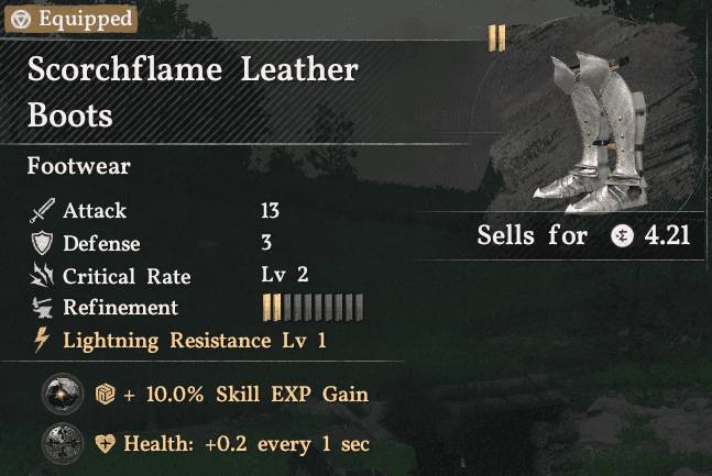 Scorchflame Leather Boots