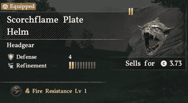 Scorchflame Plate Helm