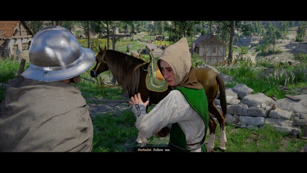 Speak with the Herbalist