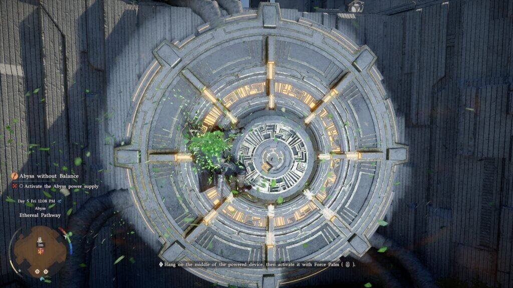 Use Force palm on this