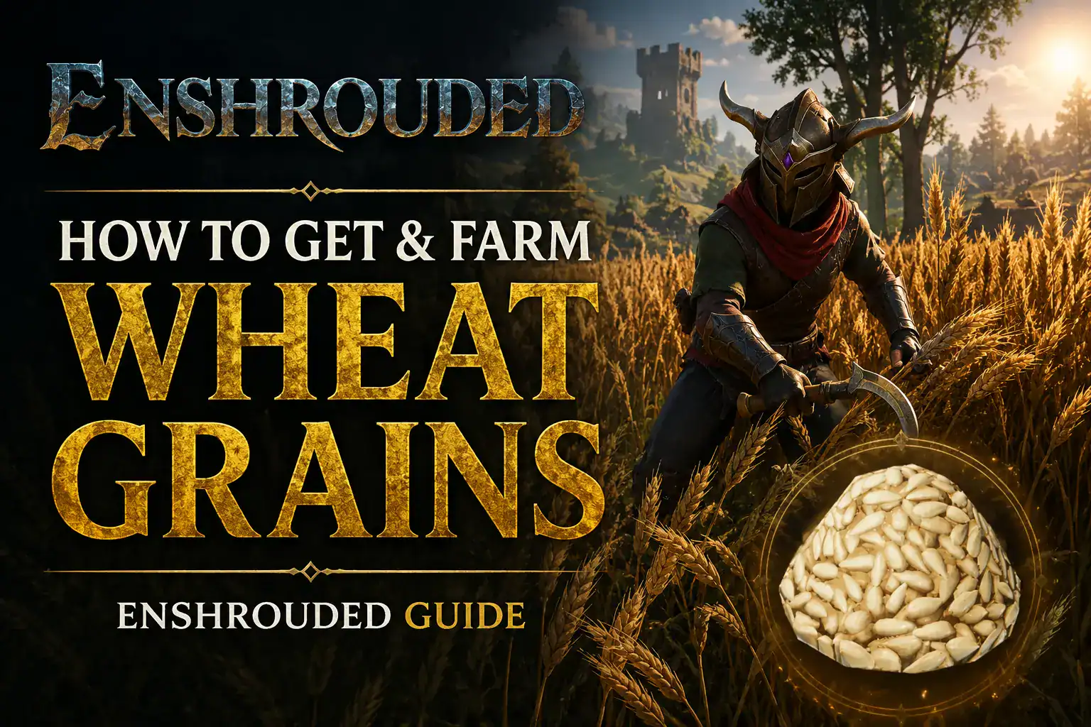 How to get and farm Wheat Grains