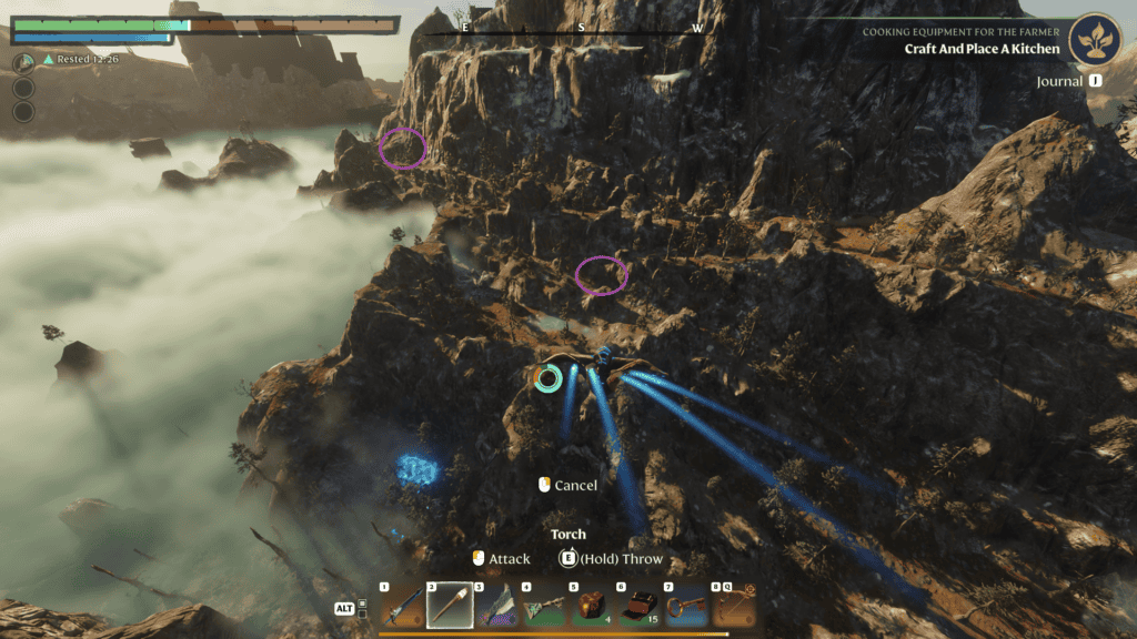 Locations to glide to