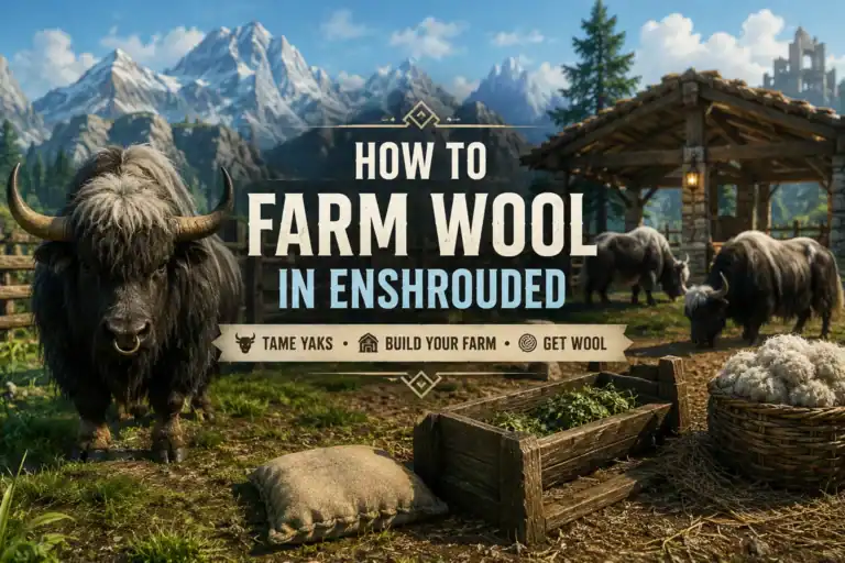 How to Farm Wool in Enshrouded